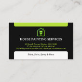 House Painting Services | Paint Rollel 名刺 (裏面)