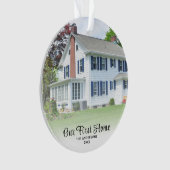 House Photo Our First Home Chrimas オーナメント (正面)