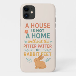 House pitter patter rabbit feet iPhone 11 ケース