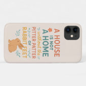 House pitter patter rabbit feet Case-Mate iPhoneケース (裏面(横))