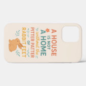 House pitter patter rabbit feet Case-Mate iPhoneケース (裏面 (横))