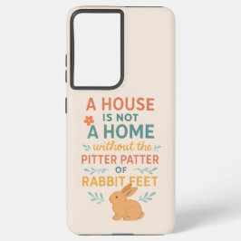 House pitter patter rabbit feet samsung galaxy s21 ultraケース