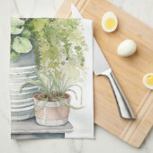 House Plants キッチンタオル (四つ折り)