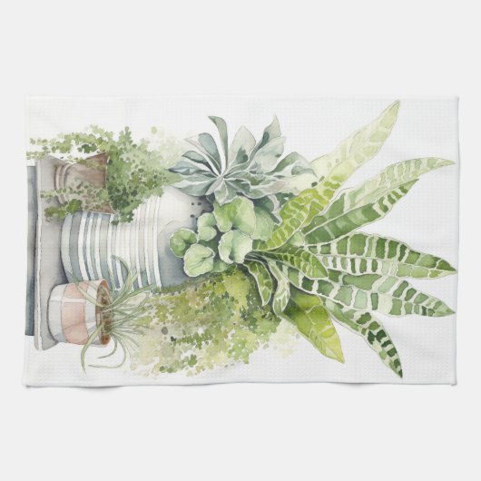 House Plants キッチンタオル (横)