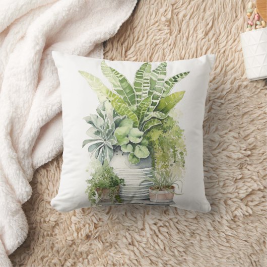 House Plants クッション (ブランケット)