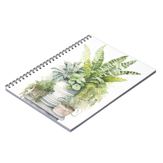 House Plants ノートブック (左側)