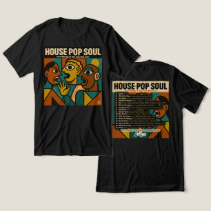 "HOUSE, POP, SOUL" Tシャツトライブレンドシャツ トライブレンドTシャツ