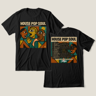 "HOUSE, POP, SOUL" Tシャツトライブレンドシャツ トライブレンドＴシャツ
