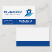 House Power太陽のロゴ 名刺 (正面/裏面)