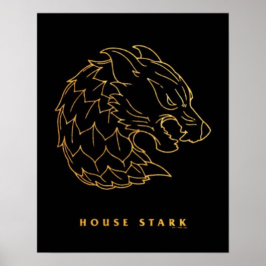 House Stark Icon ポスター (正面)