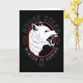 House Stark - Winter Is 来's カード (黄色い花)