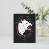 House Stark - Winter Is 来's ポストカード (スタンド正面)