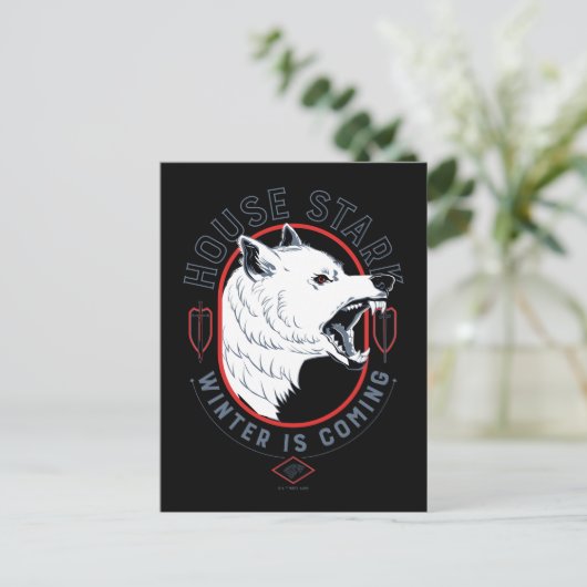 House Stark - Winter Is 来's ポストカード (スタンド正面)