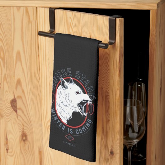 House Stark - Winter Is Coming キッチンタオル (三つ折り)
