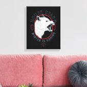 House Stark - Winter Is Coming キャンバスプリント (インサイチュ (リビング))