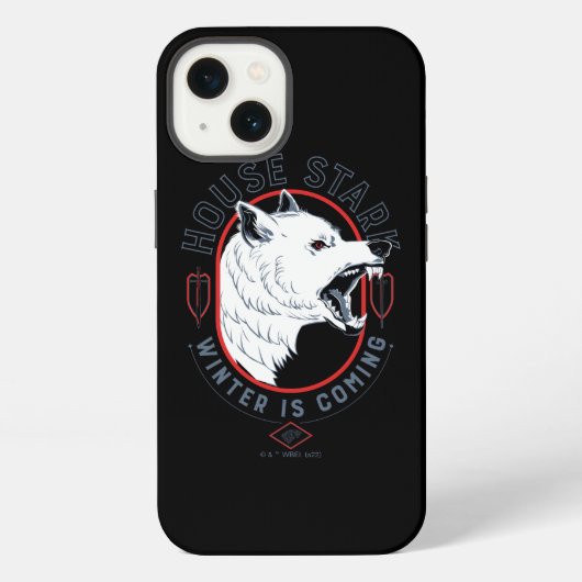 House Stark - Winter Is Coming iPhoneケース (裏面)