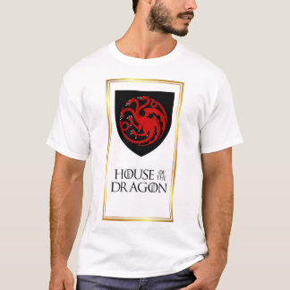 「House Targaryen：ドラゴンの轟音Tシャツ」 Tシャツ