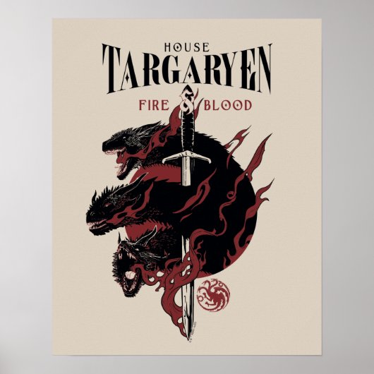 House Targaryen – ファイア&ブラッド ポスター (正面)