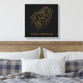 House Targaryen Icon キャンバスプリント (インサイチュ (寝室))