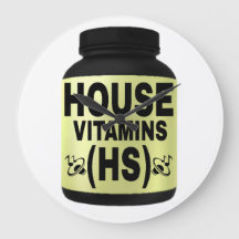 HOUSE VITAMINS (HS) 黒文字、黄色背景