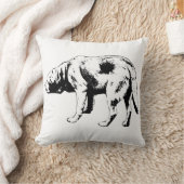 House Watcher on a Soft Patrol クッション (ブランケット)