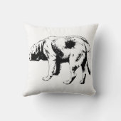 House Watcher on a Soft Patrol クッション (裏面)