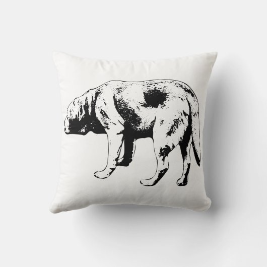 House Watcher on a Soft Patrol クッション (裏面)