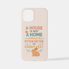 house with rabbit feet iPhone 12 miniケース