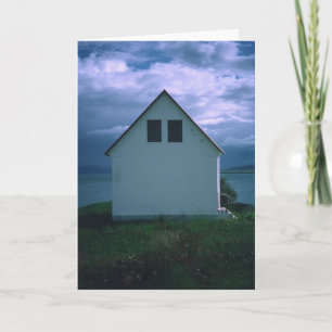 House with Stormy Sky, Hrisey Island, Iceland 2003 カード