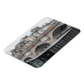 Houseboat near Pont Neuf - Paris, France マグネット (左側)