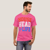 Househead 4 Life House Music Edm Dj Tシャツ (正面フル)