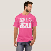 Househead House Music Dj Vinyl Edm Festival Tシャツ (正面フル)
