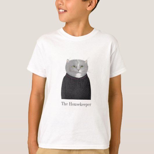HOUSEKEEPER CAT Boys'Basic Tシャツ (正面)