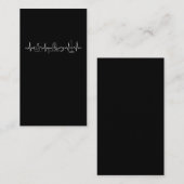 Housekeeper Heartbeat Cleaning Vacuum Cleaner 名刺 (正面/裏面)