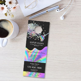 Housekeeping House Cleaning Maid Janitor ドアノブサイン