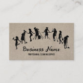 Housekeeping Maid Service Cleaning Professional 名刺 (正面)