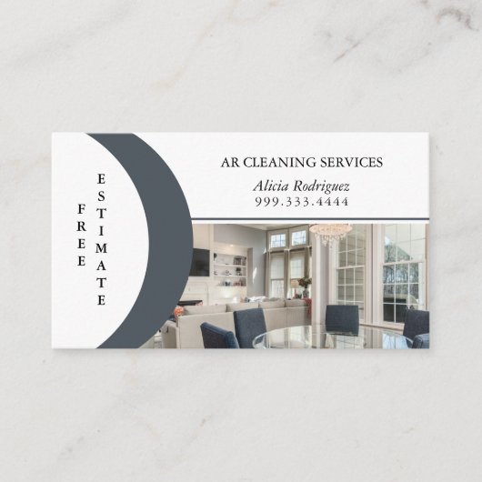 Housekeing Cleaning Servicesの2枚の写真 名刺 (正面)