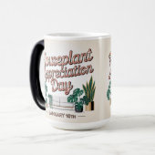 Houseplant Appreciation Day January 10 MorphingMug モーフィングマグカップ (正面左)