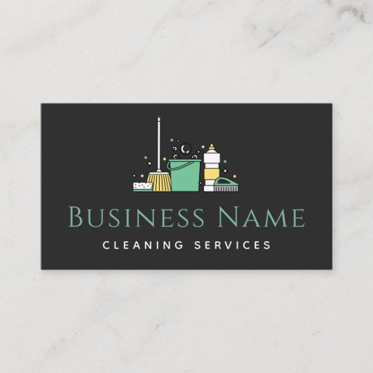 House's 保 Cleaning Services Social Media Maid 名刺 (正面)