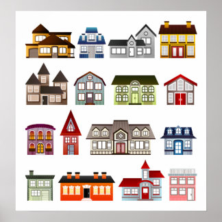 houses-157869住宅建築建物 ポスター
