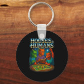 Houses And Humans Funny Gaming Rpg Gamers Men Wome キーホルダー (正面)