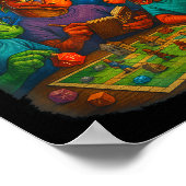 Houses And Humans Funny Gaming Rpg Gamers Men Wome ポスター (角)