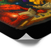 Houses And Humans Funny Novelty Rpg Gamers Men Wom ポスター (角)