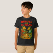 Houses And Humans Gaming Funny Rpg Gamer Men Boys  Tシャツ (正面フル)