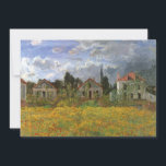 Houses at Argenteuil by Claude Monet,ヴィンテージ・アート<br><div class="desc">Claude MonetのArgenteuil (1873)の家はヴィンテージの印象派の美術素晴らし建築絵画建築だ。フランスのアルゼンテウイルの小さな村で曇った日に、フローラの春の牧草地に咲く花。住宅街の隣に並ぶ農家。アーティストについて：クロード・モネは印象派の運動の創始者であフランスのり、彼の絵画の大半は絵画、（野外で）スタイルの印象派の風景を楽しむことができる。</div>