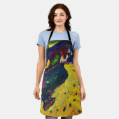 Houses at Murnau, Wassily Kandinsky エプロン (着用した状態)