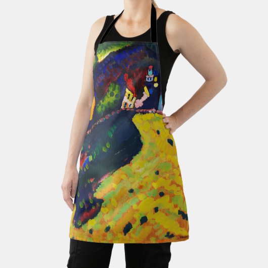 Houses at Murnau, Wassily Kandinsky エプロン (インサイチュ)