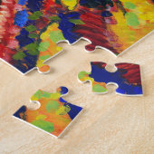 Houses at Murnau, Wassily Kandinsky ジグソーパズル (側面)