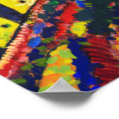 Houses at Murnau, Wassily Kandinsky ポスター (角)