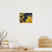 Houses at Murnau, Wassily Kandinsky ポスター (キッチン)